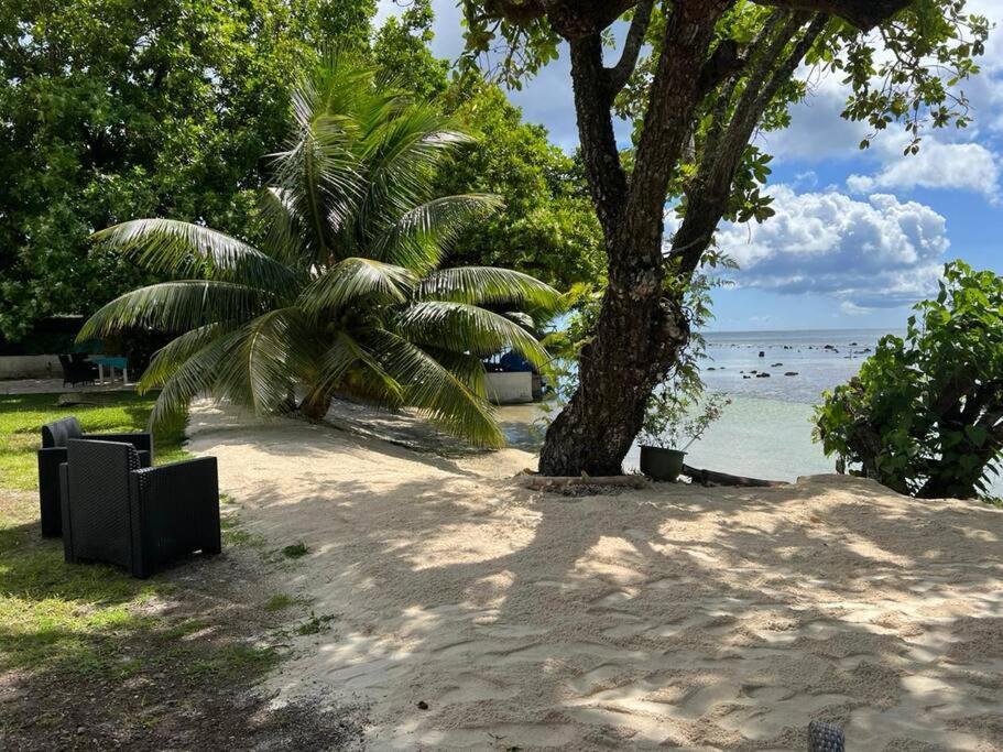 Bungalow Tiarii, Avec Acces Direct A Une Plage Privee Tevaitoa Exterior foto